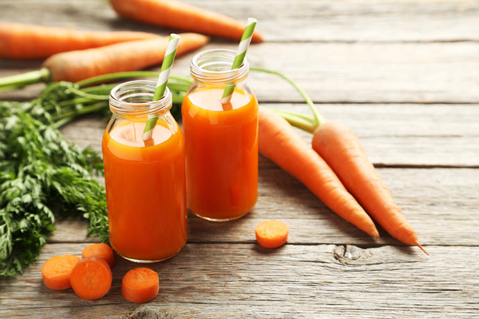 START YOUR DAY HEALTHIER WITH CARROT JUICE