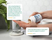 Load image into Gallery viewer, Pure Neuro is loved by thousands for its incredible natural cognitive support
