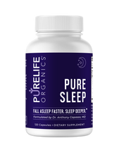 Load image into Gallery viewer, Pure Sleep dietary supplement capsules from PureLife Organics.