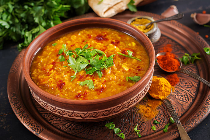 VEGAN DAL SOUP BOOSTS IMMUNITY (JUST WHAT THE DOCTOR ORDERED)
